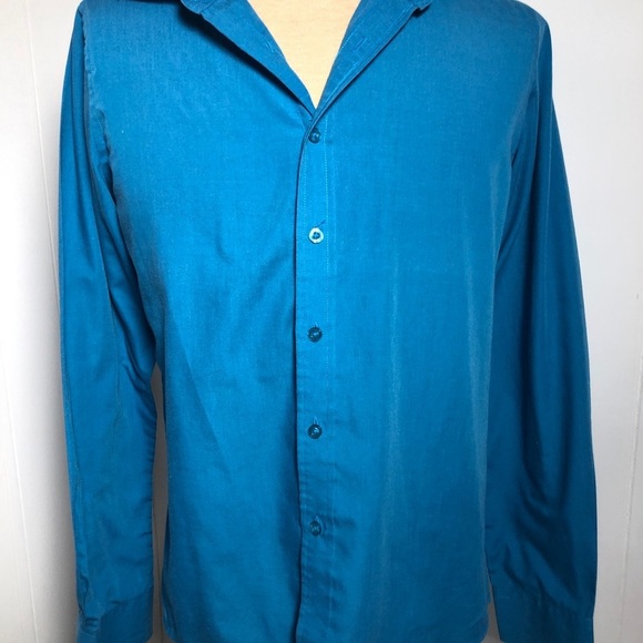 - Mens Blue Shirt. Size Small(14) - Picture 2 of 5